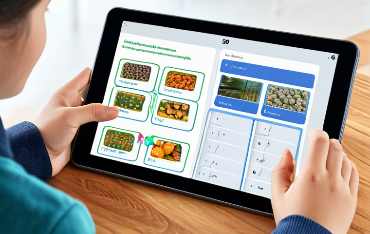Personalized Learning**

A bright and engaging educational app interface on a tablet, showcasing adaptive math exercises. A young student, fully clothed in casual and modest clothing, smiles while interacting with the app. The background features a tidy and organized study space at home. Keywords: personalized learning, edtech, safe for work, appropriate content, family-friendly, perfect anatomy, correct proportions, well-formed hands, professional illustration.

**
